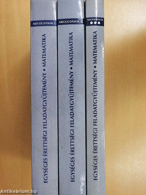Matematika megoldások I-III.