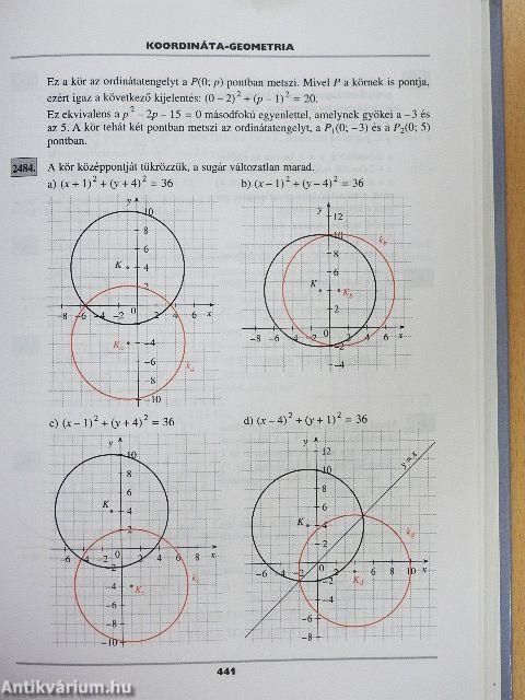 Matematika megoldások I-III.