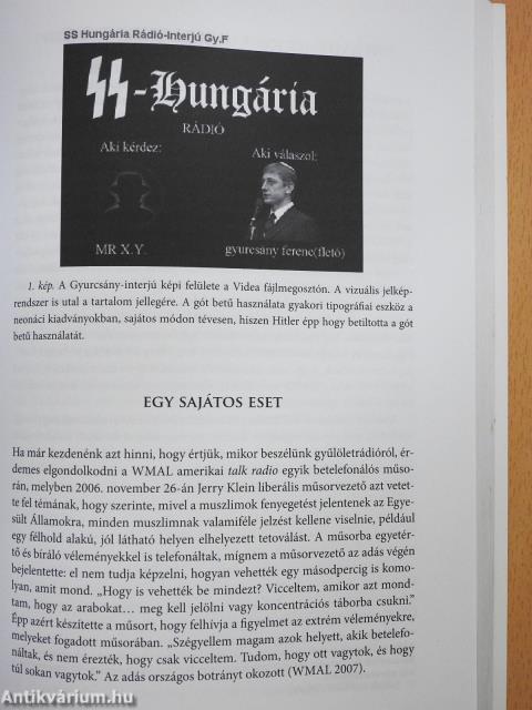 A médiaerőszak (dedikált példány)