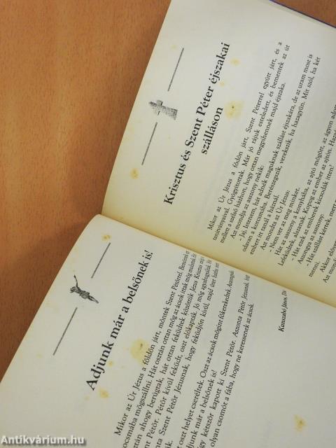 Isten zsámolyánál (dedikált példány)