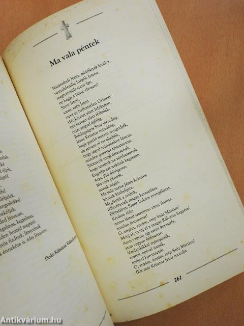 Isten zsámolyánál (dedikált példány)