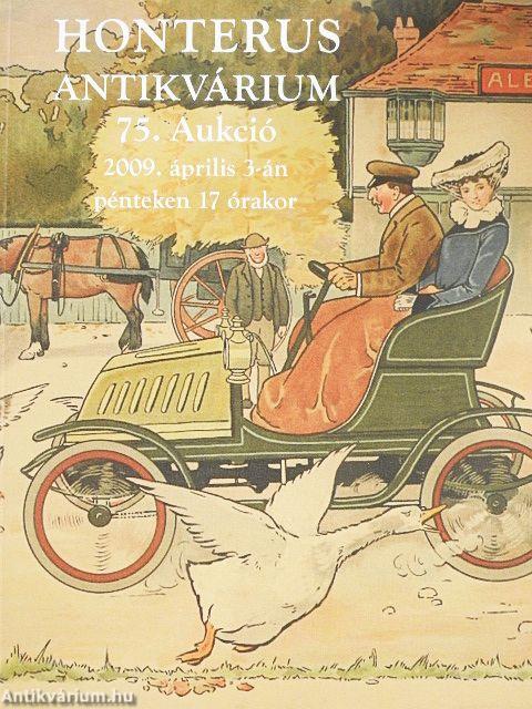 Honterus Antikvárium 75. Aukció