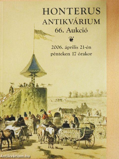 Honterus Antikvárium 66. Aukció