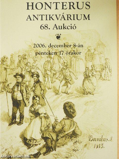 Honterus Antikvárium 68. Aukció