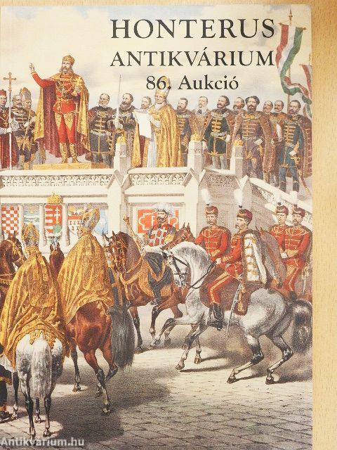 Honterus Antikvárium 86. Aukció