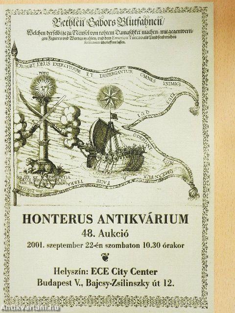 Honterus Antikvárium 48. Aukció