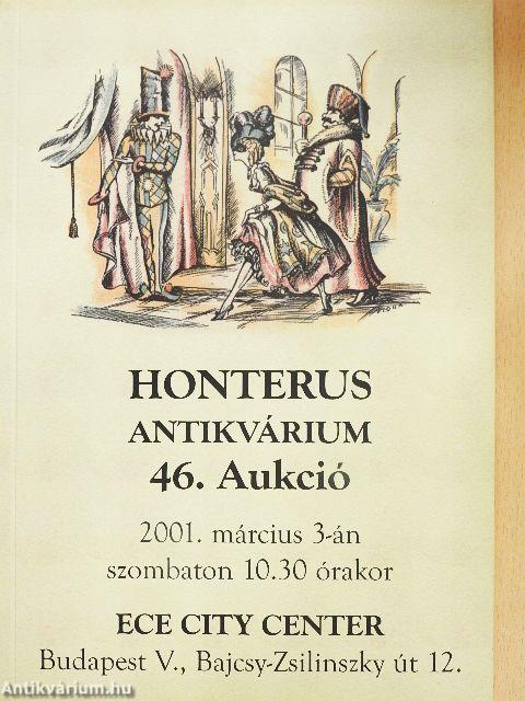 Honterus Antikvárium 46. Aukció