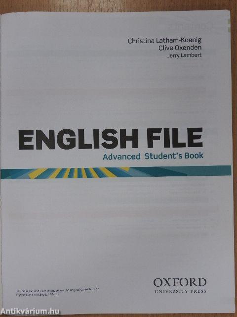 English File I-III. - 2 db CD-vel