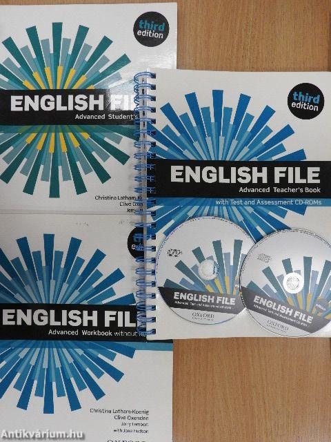 English File I-III. - 2 db CD-vel
