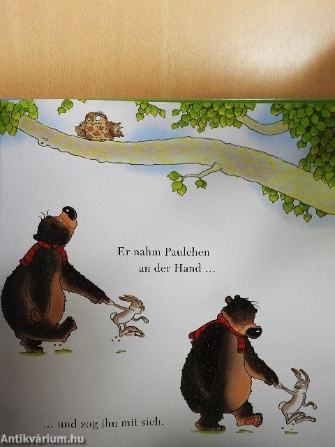 Wer knuffelt mit Paulchen?
