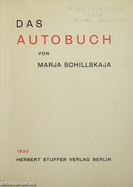 Das Autobuch