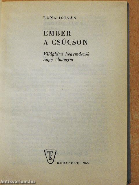 Ember a csúcson