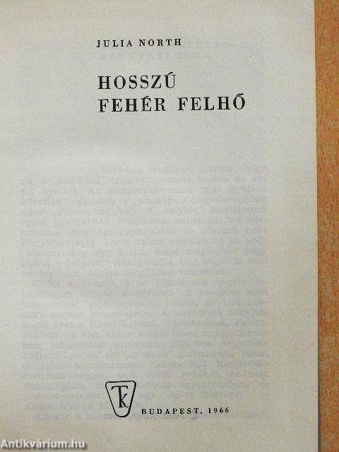 Hosszú fehér felhő