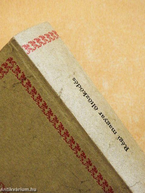 Régi magyar öltözködés