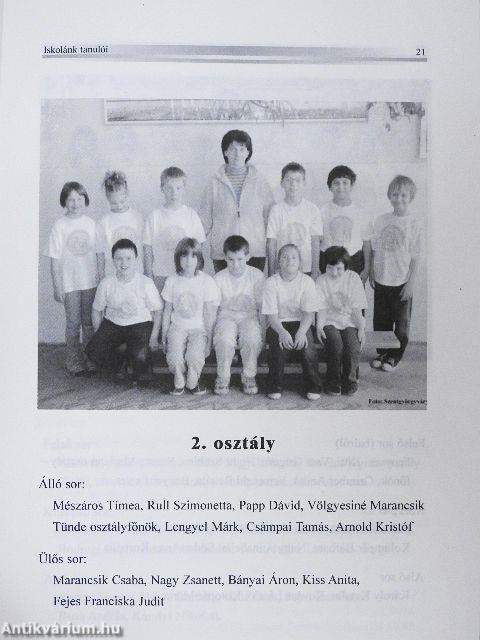 Szent Anna Katolikus Általános Iskola és Diákotthon Jubileumi Évkönyve 1993-2003