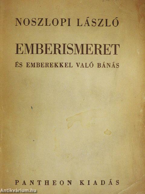 Emberismeret és emberekkel való bánás