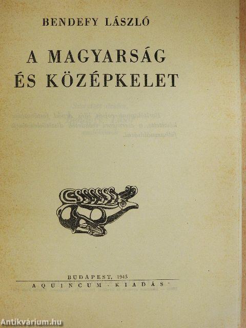 A magyarság és Középkelet