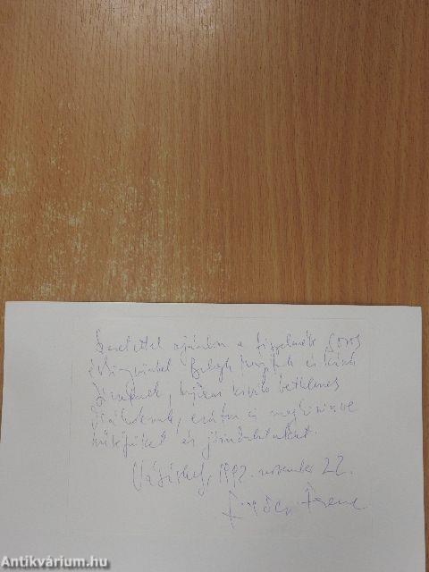 A hódmezővásárhelyi Bethlen Gábor Gimnázium évkönyve 1992 (dedikált példány)