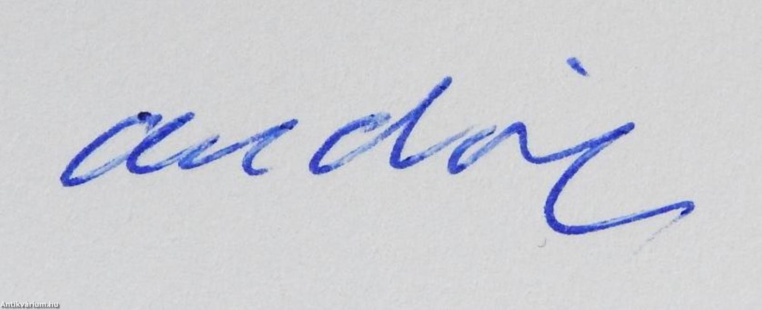 Születésnap (dedikált példány)