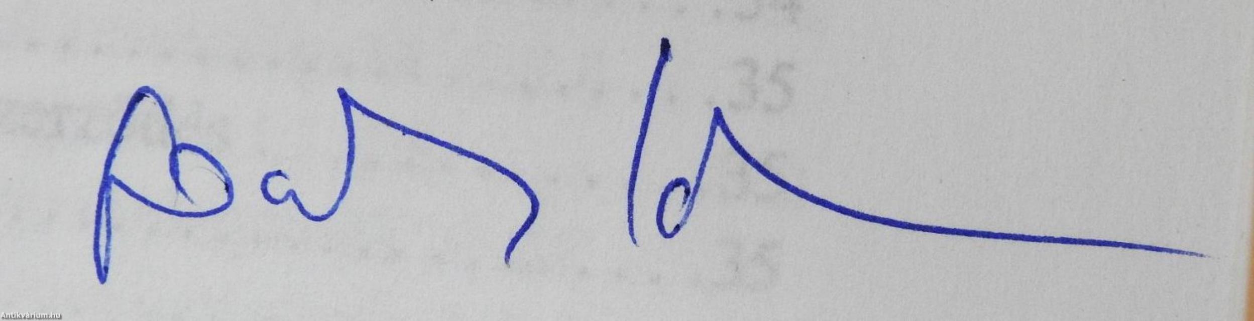 Az Európai Unió jogának alapjai (dedikált példány)