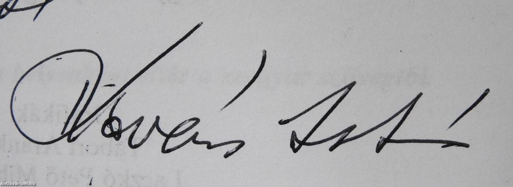 Egy matyó vándor életútja (dedikált példány)