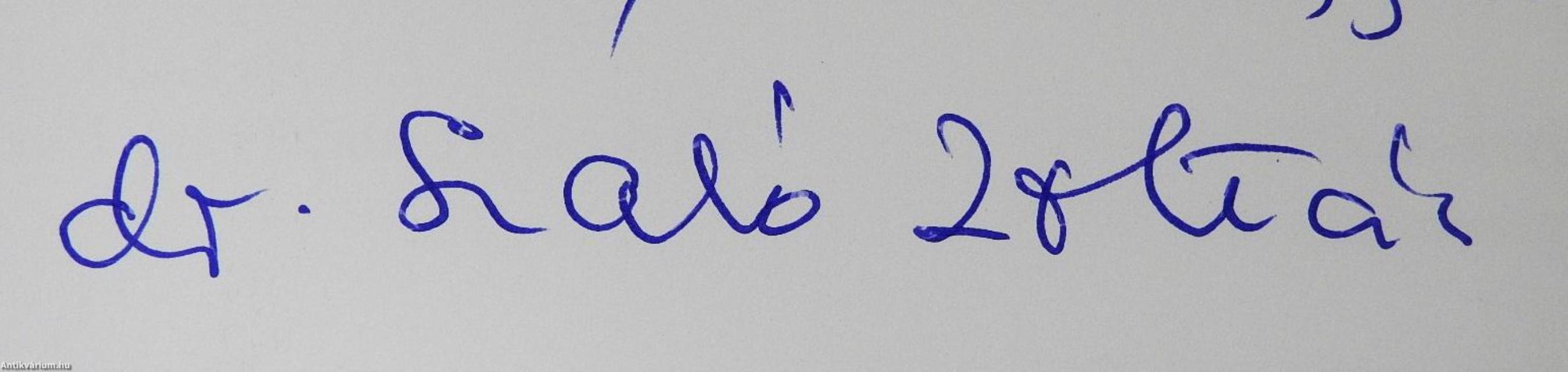 25 év a városért, Túrkevéért (dedikált példány)