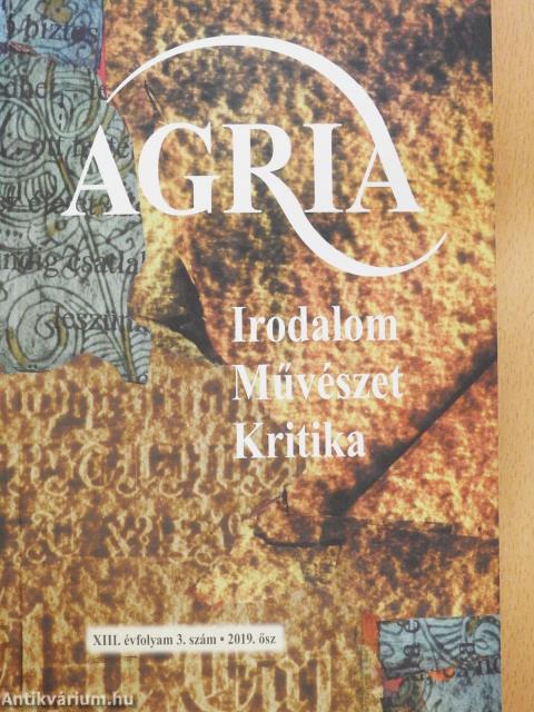 Agria 2019. ősz (dedikált példány)