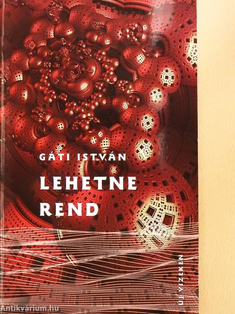 Lehetne rend (dedikált példány)