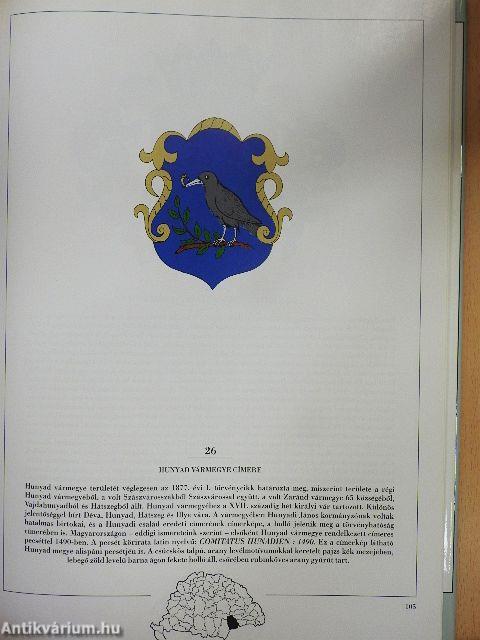 A magyar királyság vármegyéinek címerei a XVIII-XIX. században