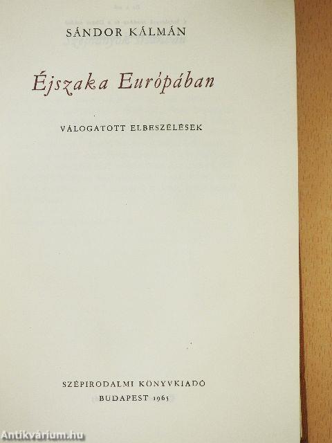 Éjszaka Európában