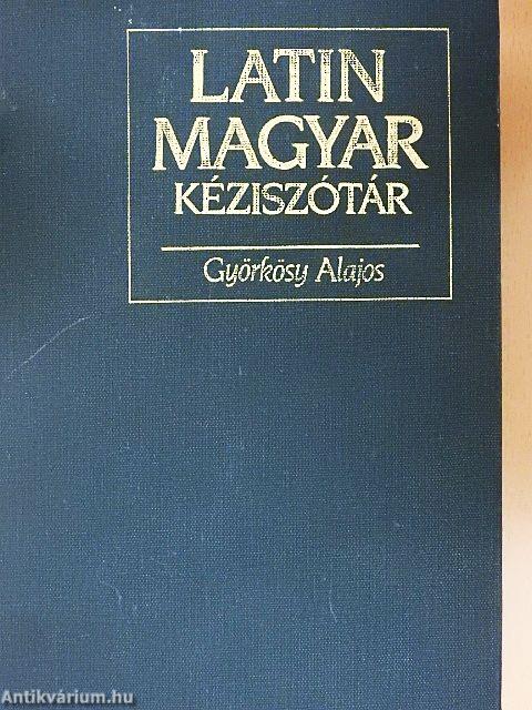 Latin-magyar kéziszótár