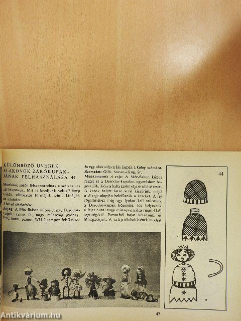 Játékkészítés a napközi otthonokban