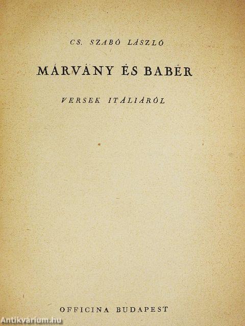 Márvány és babér