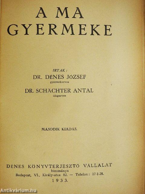 A ma gyermeke