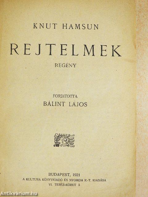 Rejtelmek
