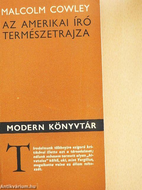 Az amerikai író természetrajza