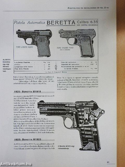 Pisztolyok és revolverek nagyenciklopédiája