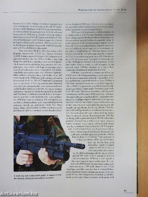 Pisztolyok és revolverek nagyenciklopédiája