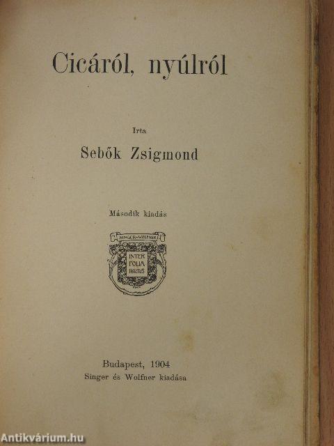Falusi cica Budapesten/Cicáról, nyúlról