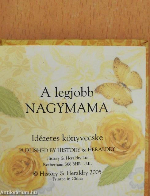A legjobb nagymama (minikönyv)