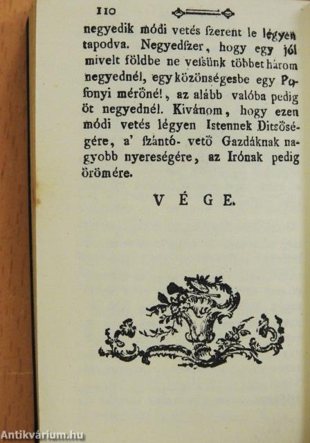 Vátzi gabona (minikönyv)