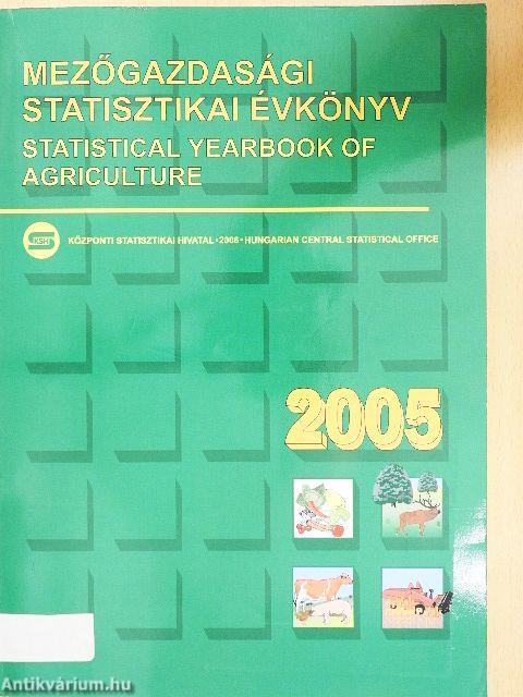 Mezőgazdasági Statisztikai Évkönyv 2005