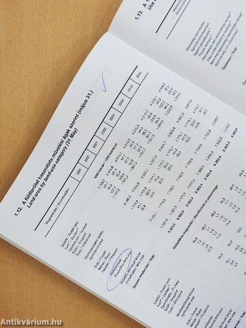 Mezőgazdasági Statisztikai Évkönyv 2005