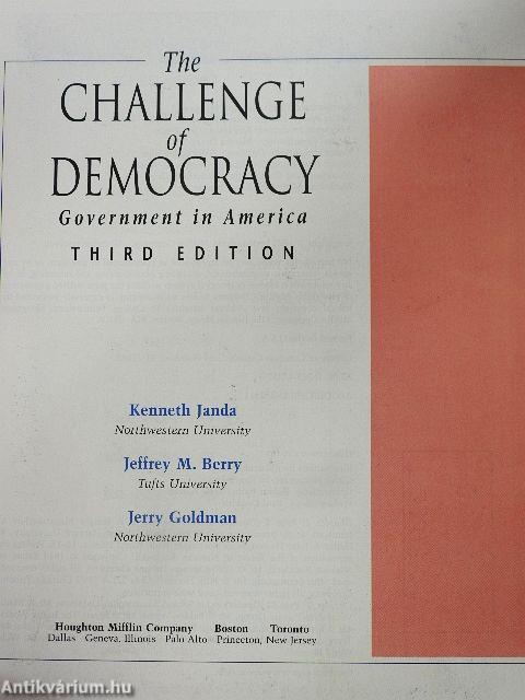 The Challenge of Democracy