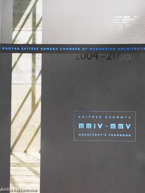 Építész Évkönyv 2004-2005