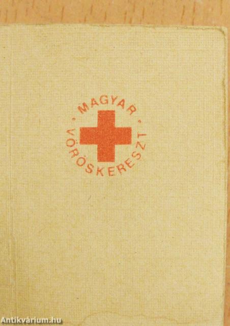 Magyar Vöröskereszt (minikönyv) (számozott)