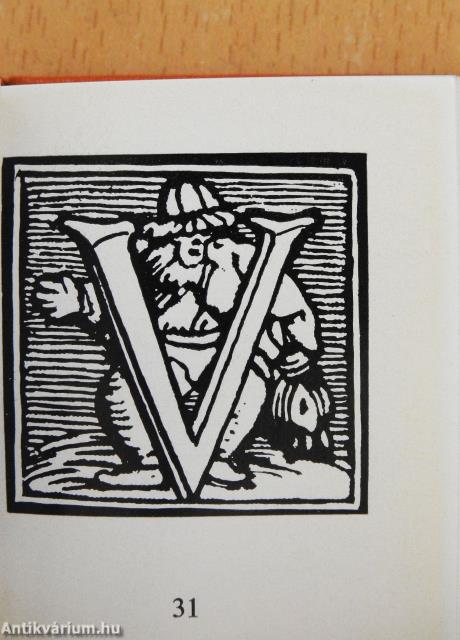 Iniciálék az Egyetemi Nyomda XVI-XVIII. századi kiadványaiban (minikönyv) (számozott)