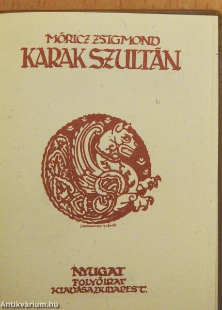 Karak Szultán (minikönyv)