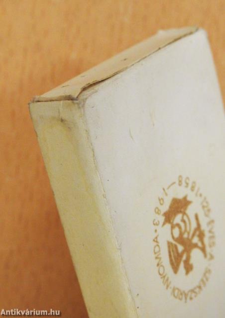 Szekszárd város nyomdászata (minikönyv) - Plakettel