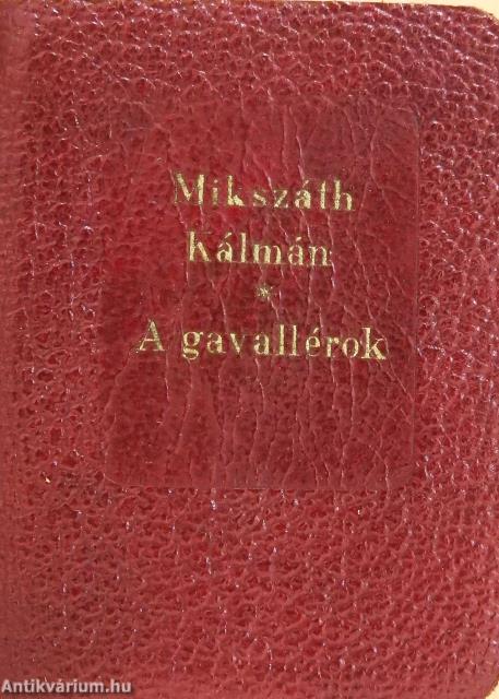 A gavallérok (minikönyv)